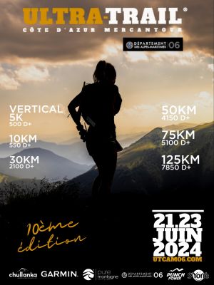 Du 21 au 23 juin :  Ultra Trail Côte d'Azur Mercantour - 10ème édition