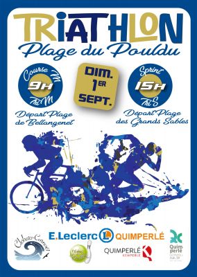 Dimanche 1er septembre : 14ème Triathlon du Pays de Quimperlé