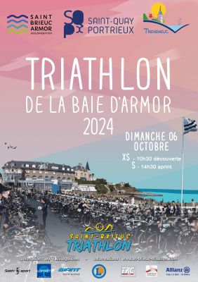 Dimanche 6 Octobre : Triathlon de la Baie d'Armor 2024